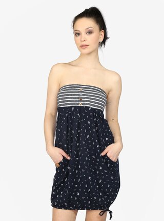 Rochie gogosar bleumarin cu dungi - Ragwear Scene