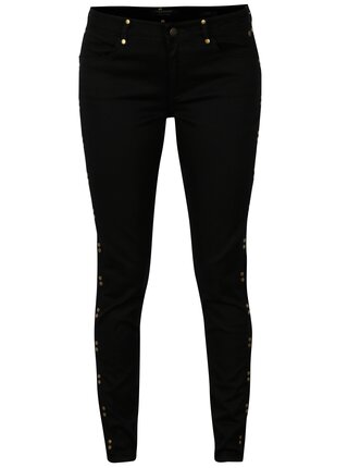 Blugi skinny negri cu tinte aurii - Scotch & Soda