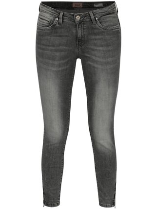 Blugi gri cropped regular fit - ONLY Kendell