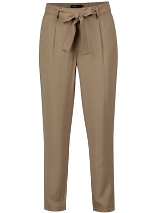 Pantaloni bej - VERO MODA Elke