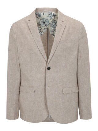 Sacou bej melanj din in si bumbac - Selected Homme One Juan