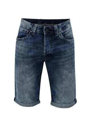 Tmavomodré pánske rifľové kraťasy Pepe Jeans Crash short