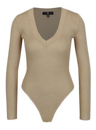 Pulover bej cu anchior MISSGUIDED