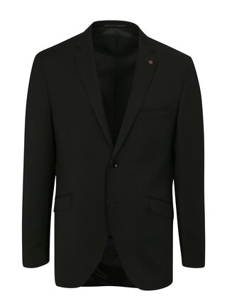 Sacou formal negru din lana Good Son