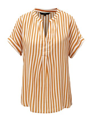 Bluza mustar in dungi VERO MODA Bloom