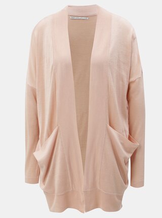 Cardigan roz cu buzunare ONLY Josephine