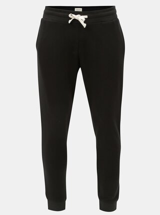 Černé tepláky Jack & Jones