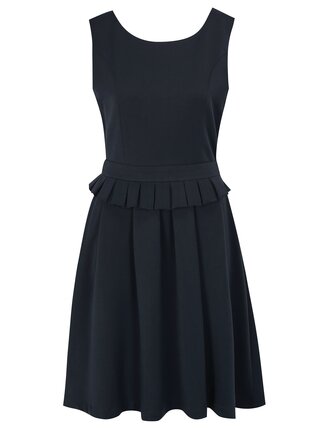 Rochie albastru inchis cu cordon Fever London Adriana