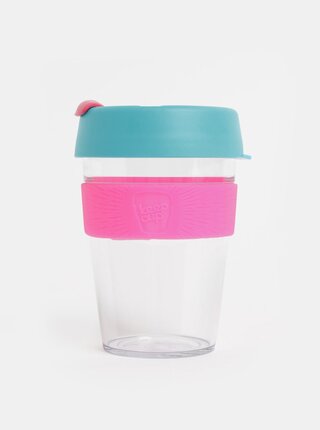 Růžovo-modrý cestovní hrnek KeepCup Original medium 340 ml