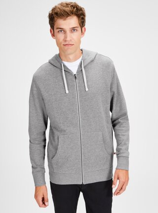 Hanorac gri melanj Jack & Jones Holmen