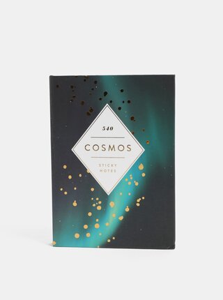 Sada devíti lepicích bločků v pevných deskách Chronicle Cosmos