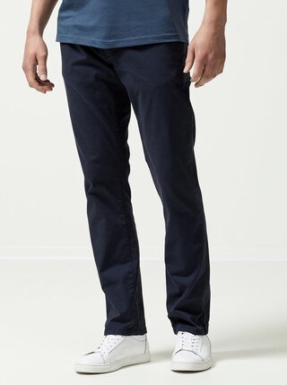 Pantaloni chino bleumarin din bumbac - Selected Homme Three Paris
