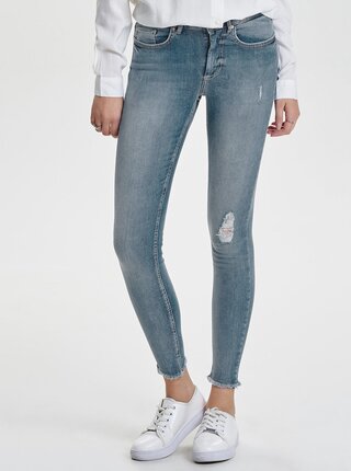 Světle modré skinny fit džíny ONLY Blush