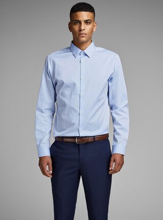 Camasa slim fit bleu pentru barbati - Jack & Jones Non