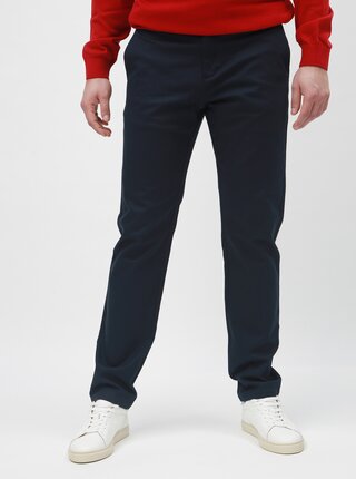 Tmavomodré slim nohavice Selected Homme Carlo