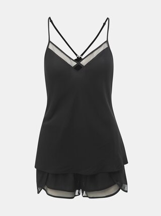 Pijama din 2 piese neagra de dama Calvin Klein Underwear