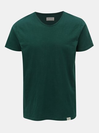 Tricou verde inchis cu maneci scurte Shine Original