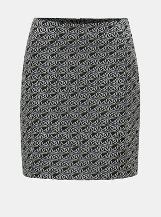 Šedá vzorovaná minisukně Dorothy Perkins
