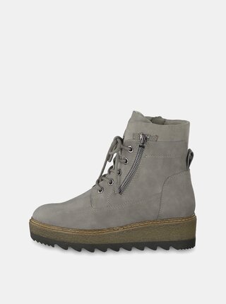 Botine gri Tamaris