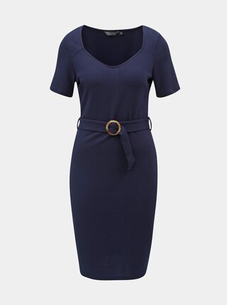 Rochie mulata albastru inchis cu cordon Dorothy Perkins Tall