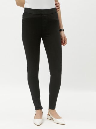 Černé jeggings Dorothy Perkins Petite Eden