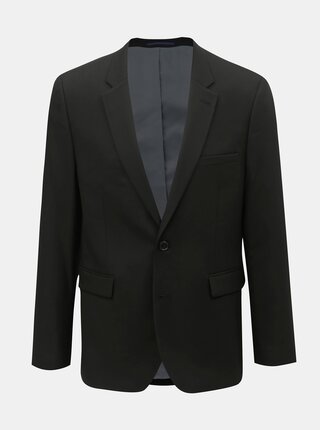 Sacou formal negru slim fit Burton Menswear London