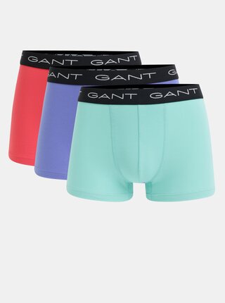 Balenie troch boxeriek v zelenej a fialovej farbe GANT