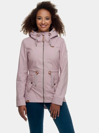Starorůžová dámská parka Ragwear Monadis