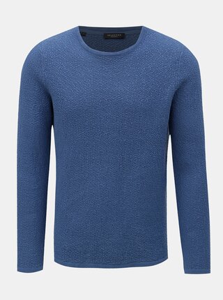 Pulover albastru Selected Homme Clive