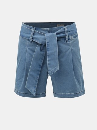 Modré dámske rifľové kraťasy Cross Jeans Sophie