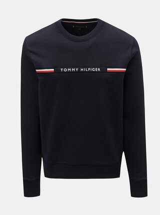 Tmavě modrá pánská mikina Tommy Hilfiger