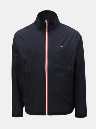 Tmavě modrá pánská voděodpudivá bunda Tommy Hilfiger