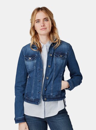 Jacheta albastra de dama din denim Tom Tailor