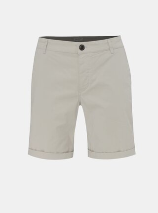 Pantaloni scurti gri deschis chino Selected Homme Paris