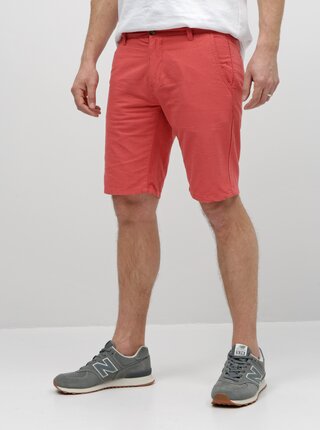 Červené chino kraťasy Shine Original