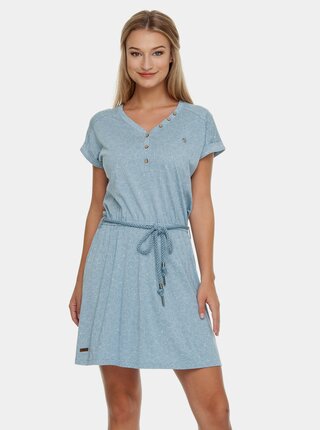 Modré vzorované šaty Ragwear Britta