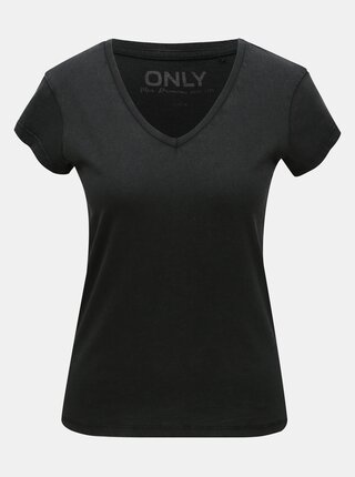 Tricou basic gri inchis ONLY Cate