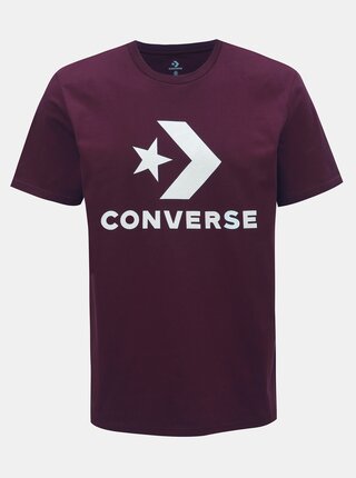Tricou barbatesc bordo Converse