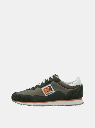Pantofi sport verzi cu detalii din piele intoarsa HELLY HANSEN Ripples
