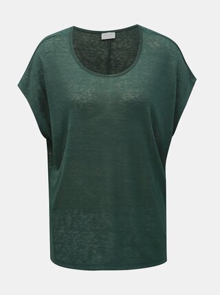 Tricou verde transparent VILA Sumi