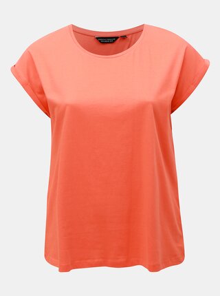 Tricou basic oranj Dorothy Perkins Curve