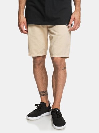 Béžové chino kraťasy Quiksilver Every Day Chilight
