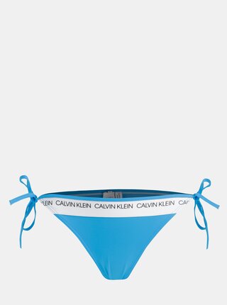 Modrý dámský spodní díl plavek Calvin Klein Underwear