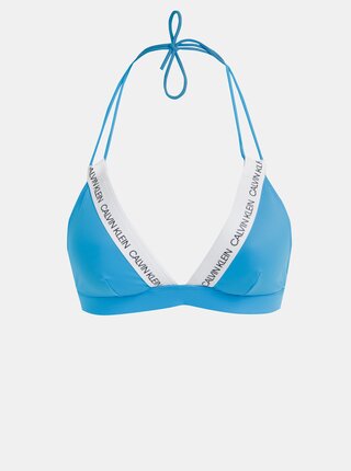 Modrý dámský horní díl plavek Calvin Klein Underwear