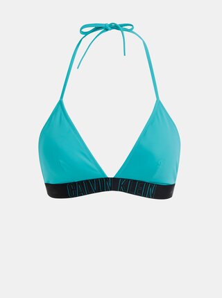 Tyrkysový dámský horní díl plavek Calvin Klein Underwear