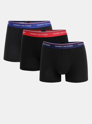 Sada tří černých boxerek Tommy Hilfiger