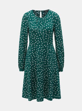 Zelené květované šaty Dorothy Perkins