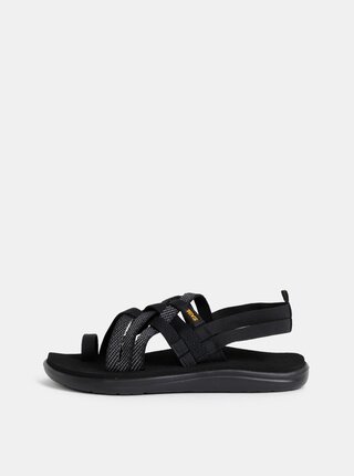 Sandale negre de dama Teva