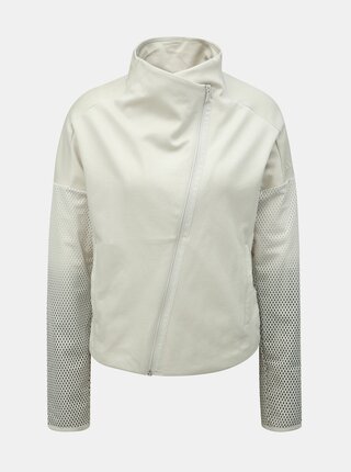 Bluza sport crem de dama din plasa adidas Performance
