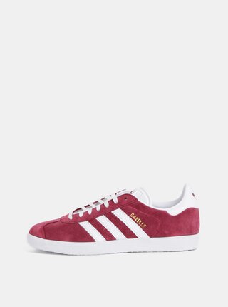 Adidasi barbatesti bordo din piele intoarsa adidas Originals Gazelle